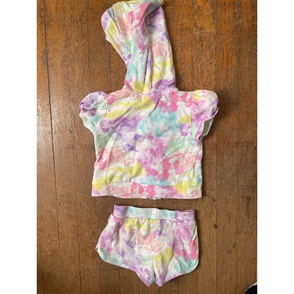 Juicy Couture Two Piece Tie Dye Toddler 2T Set